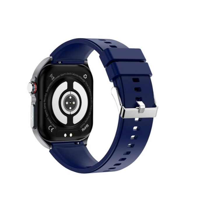 Horloge SMARTY 2.0 KST ZWART BND BLAUW SILIC. SW082B BLUE 