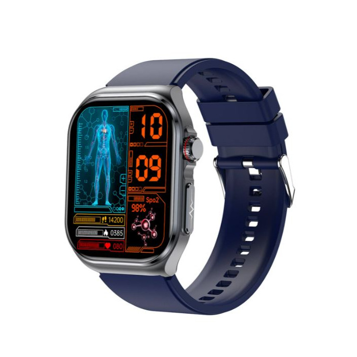 Horloge SMARTY 2.0 KST ZWART BND BLAUW SILIC. SW082B BLUE 