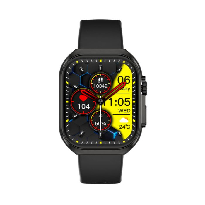 Horloge SMARTY 2.0 KST ZWART BND ZWART SILIC. SW090A 