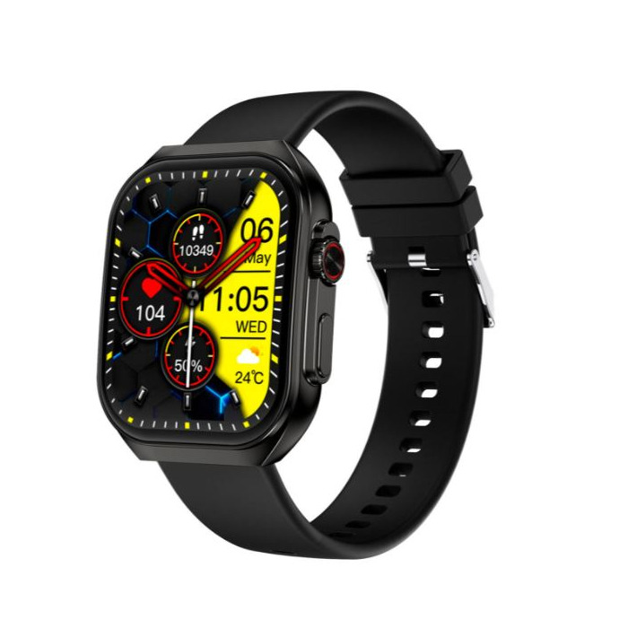 Horloge SMARTY 2.0 KST ZWART BND ZWART SILIC. SW090A 