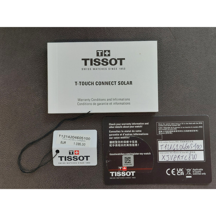Horloge Tissot T-Touch Connect Solar T121.420.46.051.00  '94560-1059-TWDH' 