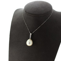 Juweel Ketting witgoud 18 karaat druppel Parel '94936-2379-TWDH' Juweel Ketting witgoud 18 karaat druppel Parel '94936-2379-TWDH'