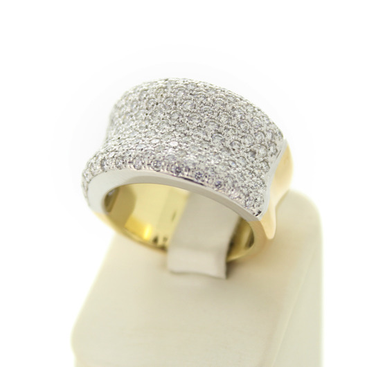 Juweel Ring Bicolor 18 karaat diamanten '94810-2390-TWDH'  Juweel Ring Bicolor 18 karaat diamanten '94810-2390-TWDH'