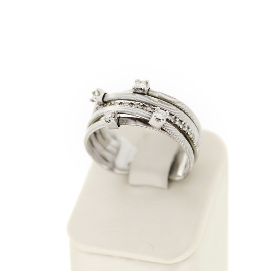 Juweel Ring Marco Bicego AG270_B2_W_01 Witgoud 18 karaat briljanten '95208-2396-TWDH' Juweel Ring Marco Bicego AG270_B2_W_01 Witgoud 18 karaat briljanten '95208-2396-TWDH'