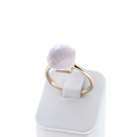Juweel Ring rosé goud 18 karaat rose quarts '95207-2392-TWDH' Juweel Ring rosé goud 18 karaat rose quarts '95207-2392-TWDH'