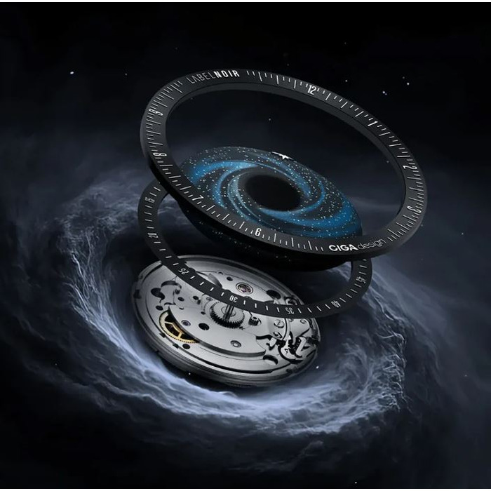 Horloge CIGA DESIGN U SERIES BLUE PLANET U035-BB01-W6B 
