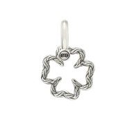 Juweel Buddha To Buddha Pendant Katja Mini Clovers Silver 058 ONE Juweel Buddha To Buddha Pendant Katja Mini Clovers Silver 058 ONE