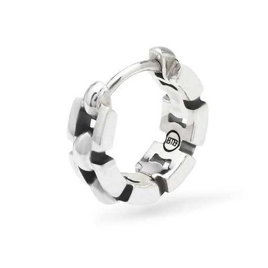 Juweel Buddha To Buddha Hoop Batul Silver Single Piece 069 ONE  Juweel Buddha To Buddha Hoop Batul Silver Single Piece 069 ONE