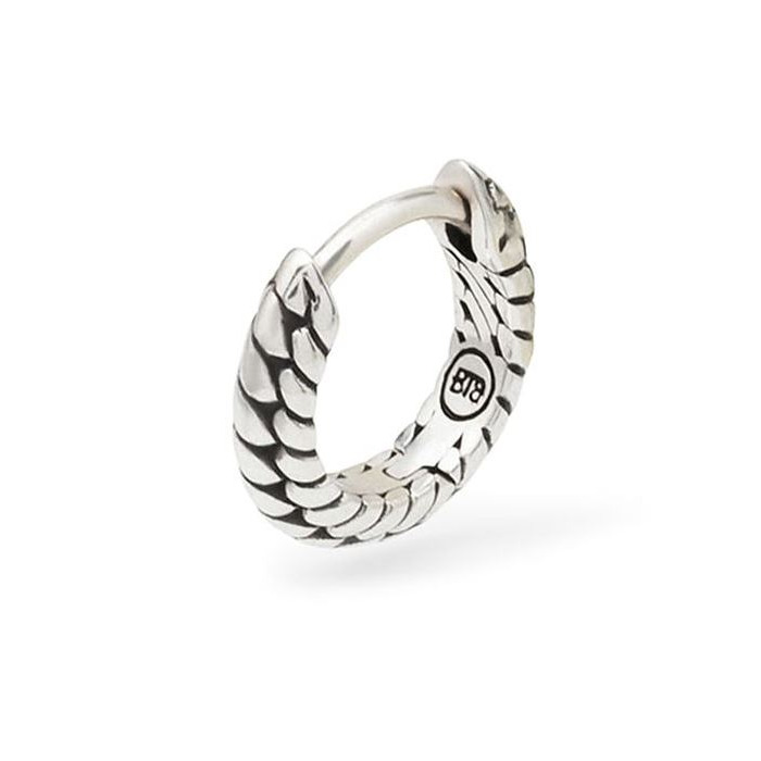 Juweel Buddha To Buddha Hoop Ben Silver Single Piece 068 ONE 