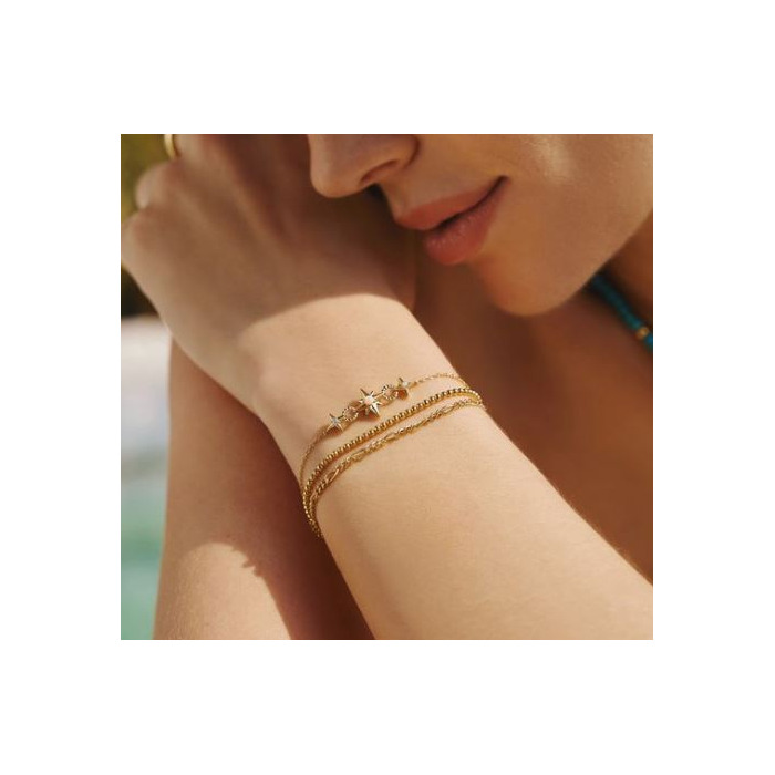 Juweel Ania Haie Chill Voyager Filia Curb Chain Bracelet B063-02G 