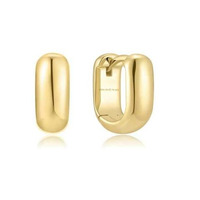 Juweel Ania Haie Trailblazer Mini U-shaped Huggie Hoop Earrings E067-08G  Juweel Ania Haie Trailblazer Mini U-shaped Huggie Hoop Earrings E067-08G