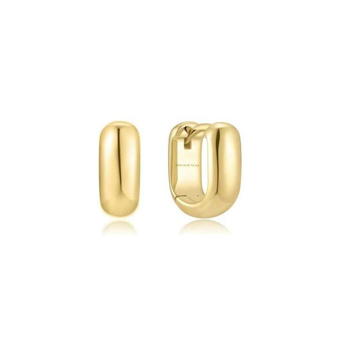Juweel Ania Haie Trailblazer Mini U-shaped Huggie Hoop Earrings E067-08G 