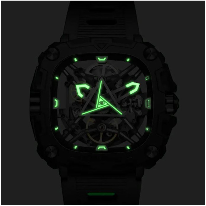 Horloge CIGA DESIGN X-SERIES EYE OF HORUS BLACK 44MM AUTO X051-BB01-W5B