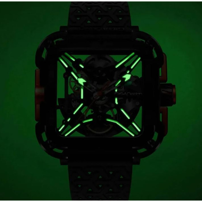 Horloge CIGA DESIGN X-SERIES GORILLA NEON PURPLE X011-BLPL-W25BK 