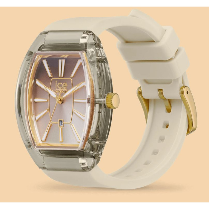 Horloge ICEWATCH ICE BOLIDAY DOME ALMOND SKIN SUNSET SMALL 024039 