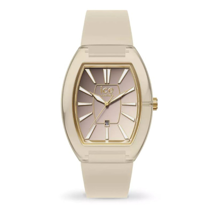 Horloge ICEWATCH ICE BOLIDAY DOME ALMOND SKIN SUNSET SMALL 024039 
