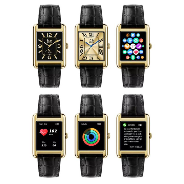 Horloge Ice Watch ICE Smart TK 2.0 Gold Black Croco 1.41 32mm 025285 