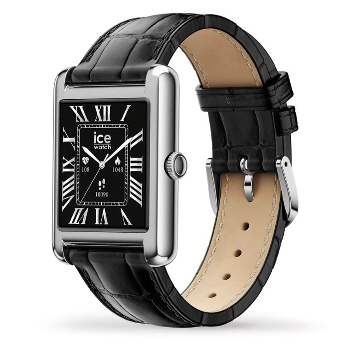 Horloge Ice Watch ICE Smart TK 2.0 Silver Black Croco 1.41 32mm 025380 