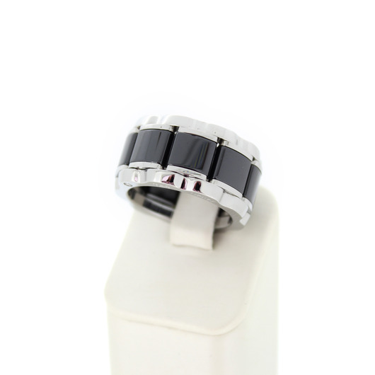 Juweel Tag Heuer ring R12WJR2510 Staal + Ceramic + Briljant '94982-2384-TWDH' Juweel Tag Heuer ring R12WJR2510 Staal + Ceramic + Briljant '94982-2384-TWDH'