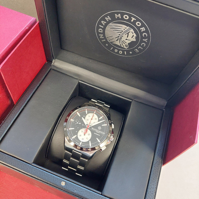 Horloge Baume & Mercier Clifton Indian Motorcycle Limited Edition  M0A10403 '94818-1072-TWDH' 