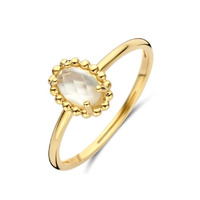 Juweel BLUSH RING 14 KARAAT GEELGOUD 1272YMQ  Juweel BLUSH RING 14 KARAAT GEELGOUD 1272YMQ