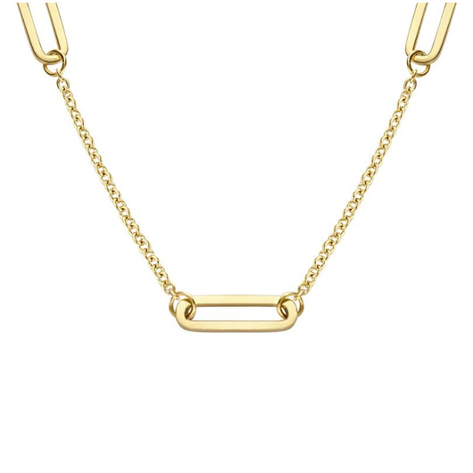 Juweel Blush collier 14 karaat geel goud 3102YGO Juweel Blush collier 14 karaat geel goud 3102YGO