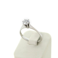 Juweel Solitair ring witgoud 18 karaat briljant '95410-2407-TWDH'  Juweel Solitair ring witgoud 18 karaat briljant '95410-2407-TWDH'
