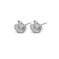 Juweel DIAMANTI PER TUTTI KNOT EARRINGS M1854 WHITE  Juweel DIAMANTI PER TUTTI KNOT EARRINGS M1854 WHITE