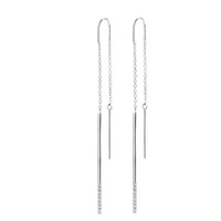 Juweel DIAMANTI PER TUTTI LINEAR EARRINGS M2417 WHITE  Juweel DIAMANTI PER TUTTI LINEAR EARRINGS M2417 WHITE