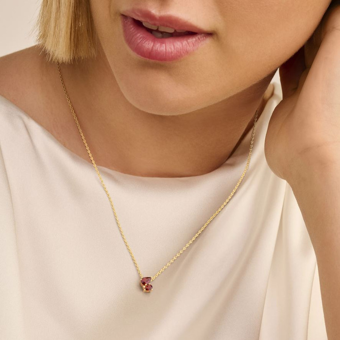 Juweel DIAMANTI PER TUTTI GLORIA NECKLACE M2524 YELLOW 