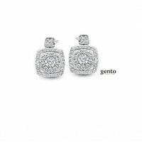 Juweel GENTO ZILVER OORSTEKERS PB37 Juweel GENTO ZILVER OORSTEKERS PB37