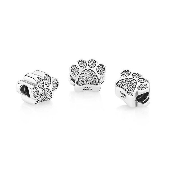 Juweel PANDORA HONDENPOOT MET ZIRCONIUM 791714CZ 