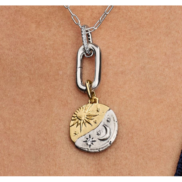 Juweel PANDORA SUN AND MOON MEDAILLON 763977C01 