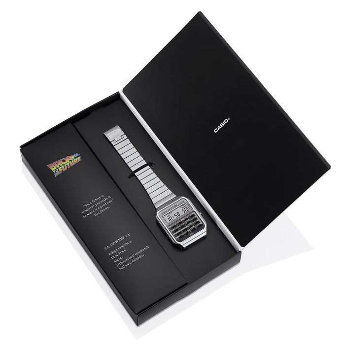 Horloge Casio Vintage Back To The Future Limited Edition CA-500WEBF-1AER