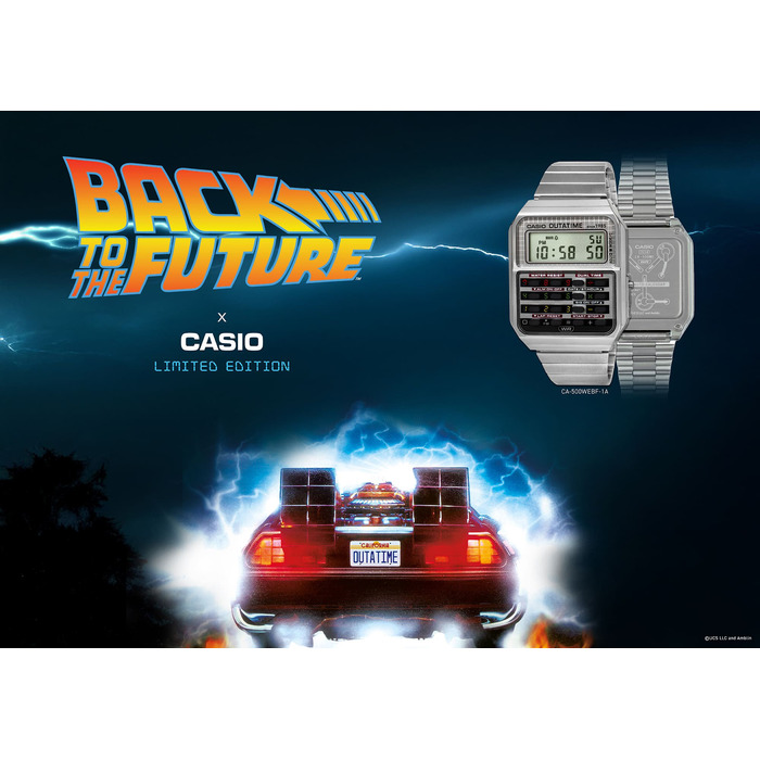 Horloge Casio Vintage Back To The Future Limited Edition CA-500WEBF-1AER