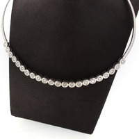 Juweel Collier Riviere Witgoud 18 karaat Briljanten '95798-2405-TWDH'  Juweel Collier Riviere Witgoud 18 karaat Briljanten '95798-2405-TWDH'