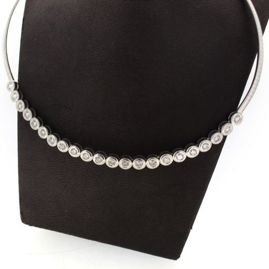 Juweel Collier Riviere Witgoud 18 karaat Briljanten '95798-2405-TWDH' Juweel Collier Riviere Witgoud 18 karaat Briljanten '95798-2405-TWDH'