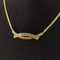 Juweel Collier geelgoud 18 karaat briljant '95805-2410-TWDH' Juweel Collier geelgoud 18 karaat briljant '95805-2410-TWDH'