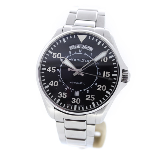 Horloge Hamilton Khaki Aviation Pilot Day Date H64615135 '95976-1082-TWDH'  Horloge Hamilton Khaki Aviation Pilot Day Date H64615135 '95976-1082-TWDH'