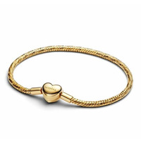 Juweel PANDORA BRACELET WITH ENGRAVABLE HEART CLASP 564236C00  Juweel PANDORA BRACELET WITH ENGRAVABLE HEART CLASP 564236C00