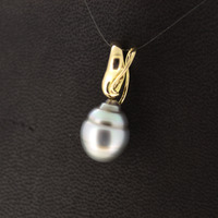 Juweel Hanger Geelgoud 18 karaat Tahiti Parel '96106-2431-TWDH'  Juweel Hanger Geelgoud 18 karaat Tahiti Parel '96106-2431-TWDH'