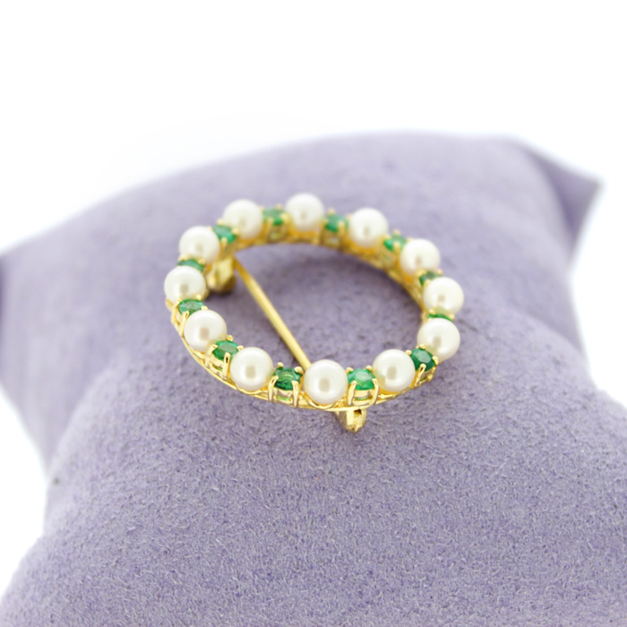 Broche_Parels_Smaragd_Geelgoud_18K_Tweedehands_96107-2429_Juwelier_Clem_Vercammen-3.jpg