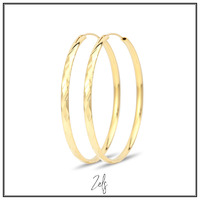 Juweel ZELS CREOLEN PLEETGOUD 65005BC Juweel ZELS CREOLEN PLEETGOUD 65005BC