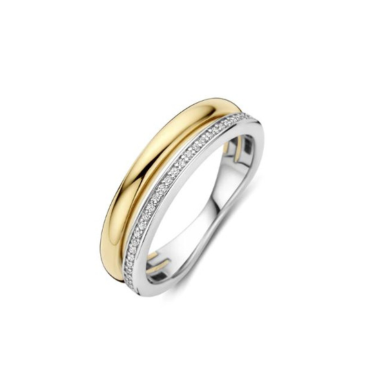 Juweel Ti Sentro ring pleetgoud 12392ZY Juweel Ti Sentro ring pleetgoud 12392ZY