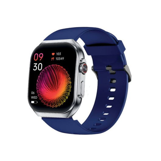 Horloge SMARTY 2.0 KST ZILVER BAND BLAUW SILIC. SW090D Horloge SMARTY 2.0 KST ZILVER BAND BLAUW SILIC. SW090D
