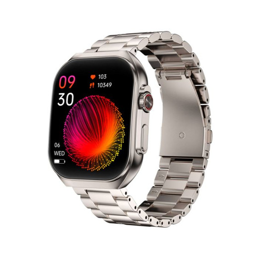 Horloge SMARTY 2.0 KAST ZILVER BAND ZILVER STAAL SW090I Horloge SMARTY 2.0 KAST ZILVER BAND ZILVER STAAL SW090I