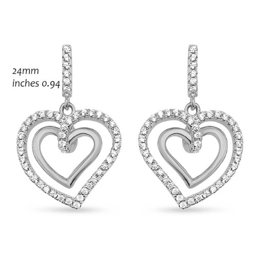 Juweel SILVER ROSE OORBELLEN EA2148W Juweel SILVER ROSE OORBELLEN EA2148W