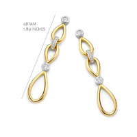 Juweel Silver Rose Oorstekers EA2473G Juweel Silver Rose Oorstekers EA2473G