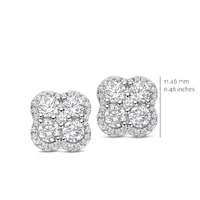 Juweel Silver Rose Oorstekers EA2562W-L Juweel Silver Rose Oorstekers EA2562W-L