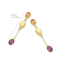 Juweel Silver Rose Oorstekers EA2614GMC Juweel Silver Rose Oorstekers EA2614GMC